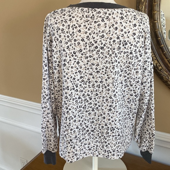 LOU & GREY FLORAL PRINT SWEATSHIRT - Picture 4 of 11